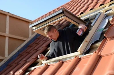 Pose de fenêtres de toit Velux à Longechenal